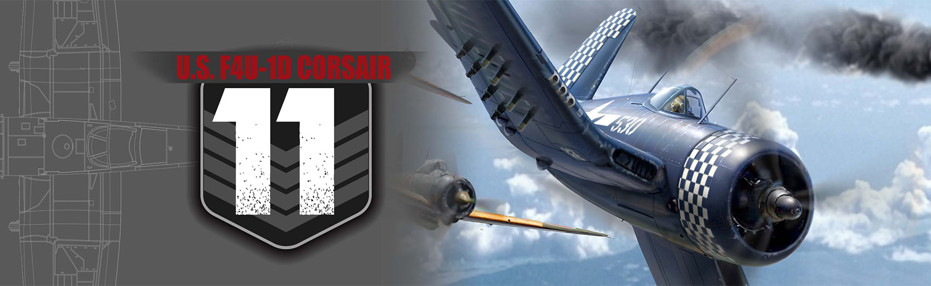 美國F4U-1D海盜船戰鬥機, 拼裝模型 - FOV版