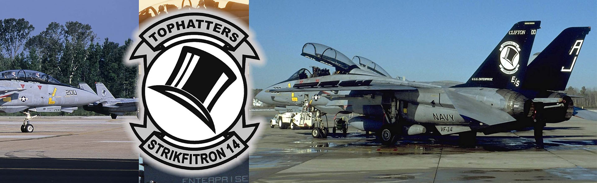 美國海軍企業號航空母艦甲板 x 傳奇 F-14 雄貓系列