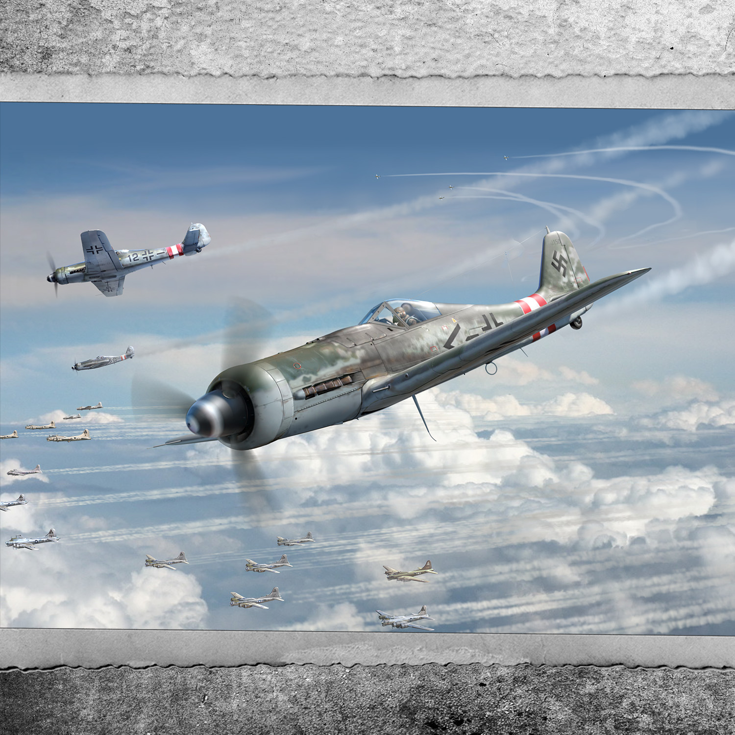 德國FW-190 D-9戰鬥機, 拼裝模型 - FOV版
