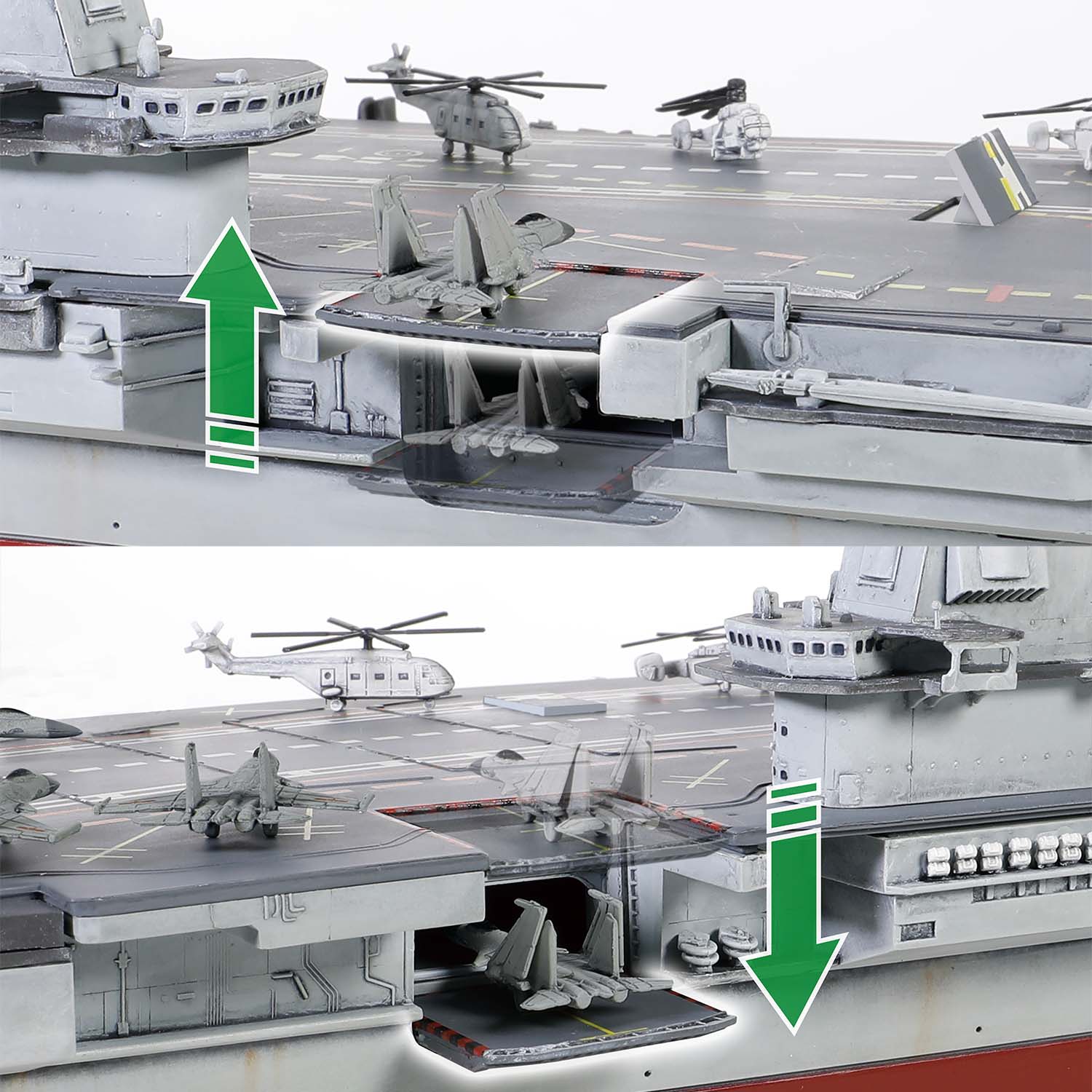 可手动调动升降台