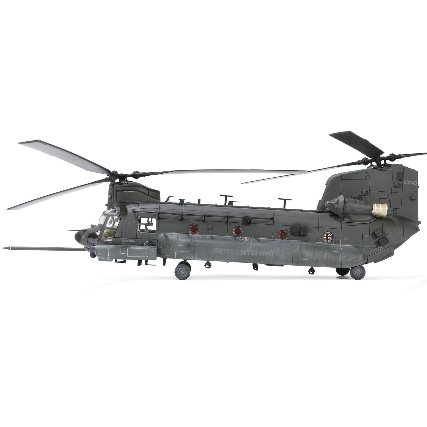 美國陸軍MH-47G 奇努克雙旋翼重型直升機
