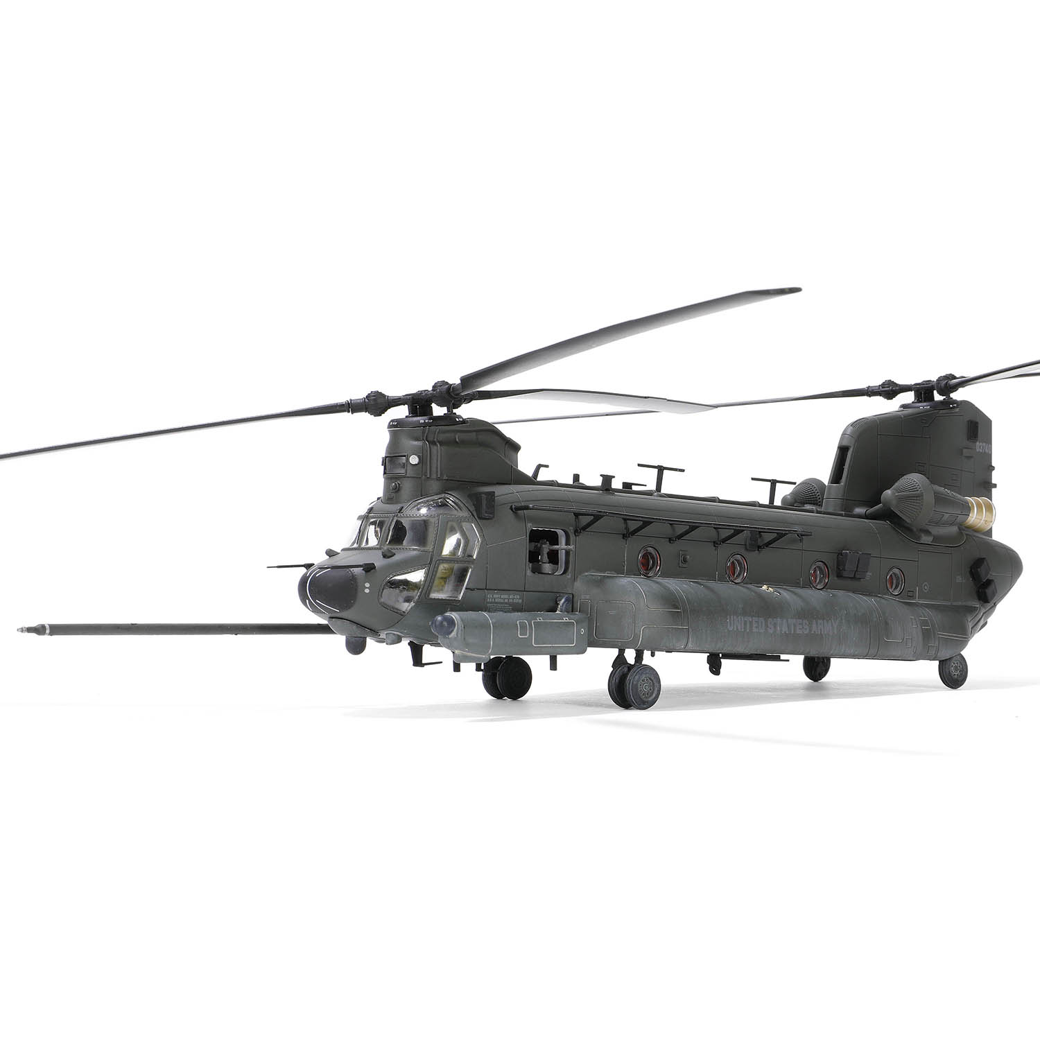 美國陸軍MH-47G 奇努克雙旋翼重型直升機
