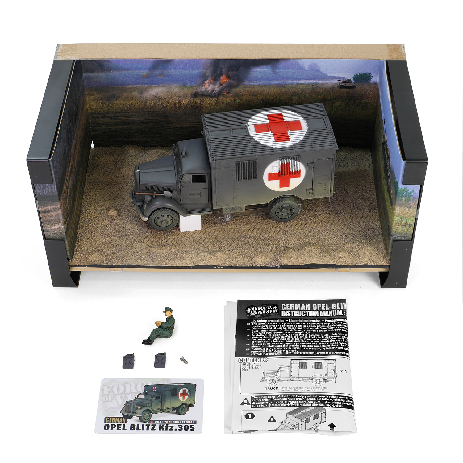 Opel Blitz 3,6 6700 A-Type, Kfz.305 (Cargo truck)